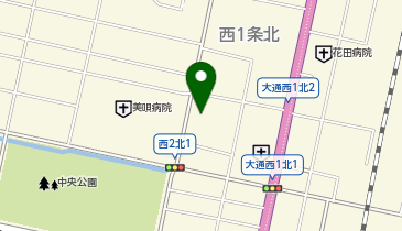 アイン薬局 美唄店の地図画像