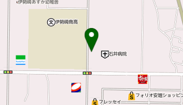 アイン薬局 伊勢崎はしえ店の地図画像