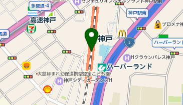 アイン薬局 神戸駅店の地図画像