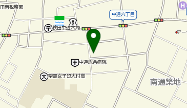 アイン薬局 中通店の地図画像