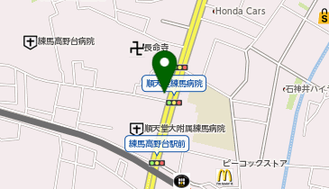 アイン薬局 練馬店の地図画像