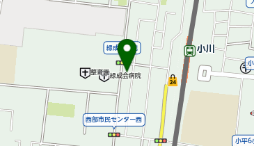 アイン薬局 小平店の地図画像