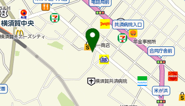 アイン薬局 米が浜店の地図画像