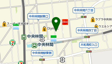 アイン薬局 中央林間店の地図画像