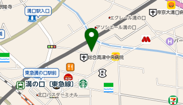 アイン薬局 高津店の地図画像