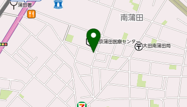 アイン薬局 蒲田店の地図画像