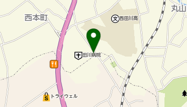 アイン薬局 田川病院前店の地図画像