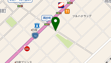 アイン薬局 江別店の地図画像