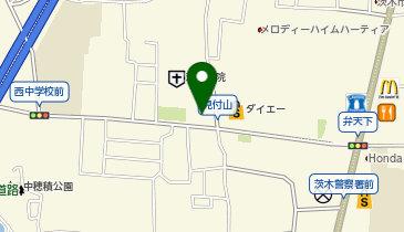 アイン薬局 茨木店の地図画像