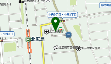 アイン薬局 北広島店の地図画像