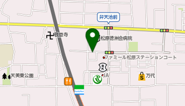 アイン薬局 松原店の地図画像
