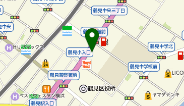 アイン薬局 鶴見中央店の地図画像