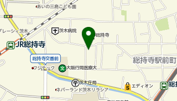 アイン薬局 総持寺店の地図画像