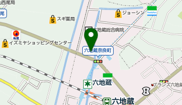 アイン薬局 六地蔵店の地図画像