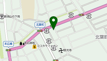 アイン薬局 北葉店の地図画像