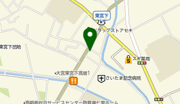 アイン薬局 七里店の地図画像