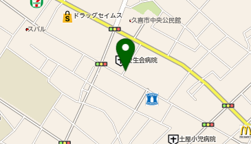 アイン薬局 久喜店の地図画像