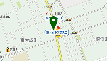 アイン薬局 東大成店の地図画像