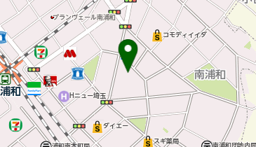 アイン薬局 南浦和店の地図画像