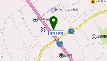 アイン薬局 坂東岩井店の地図画像