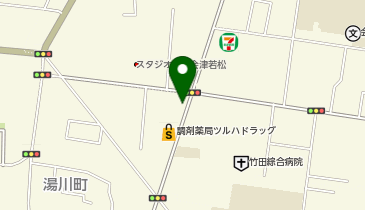 アイン薬局 湯川店の地図画像