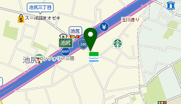 アイン薬局 池尻店の地図画像