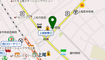 アイン薬局 上尾駅前店の地図画像