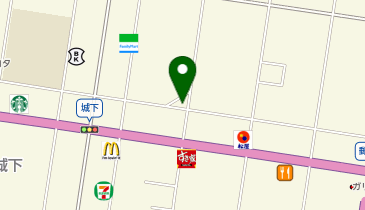 アイン薬局 城下店の地図画像