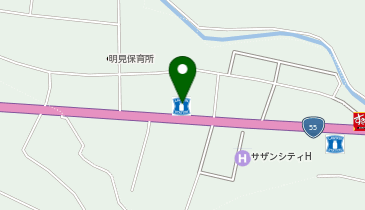 アイン薬局 明見店の地図画像