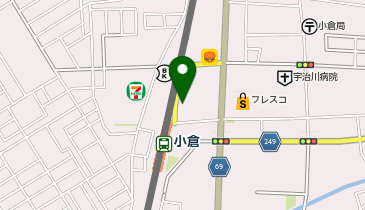 アイン薬局 宇治小倉店の地図画像