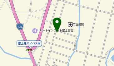 アイン薬局 富士吉田店の地図画像