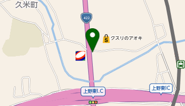 アイン薬局 伊賀上野店の地図画像