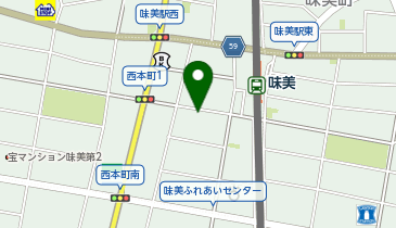 三聖堂薬局 あじよし店の地図画像