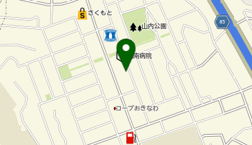 まごころ薬局 山内店の地図画像