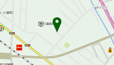 アイン薬局 八雲新店の地図画像