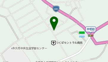 アイン薬局 上柏田店の地図画像