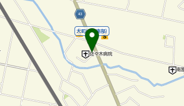 とやま調剤薬局 大町店の地図画像