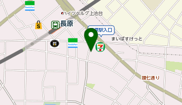 アイン薬局 上池台店の地図画像