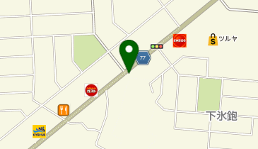 アイン薬局 ひがの店の地図画像