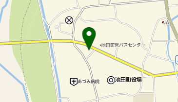 アイン薬局 あづみ池田店の地図画像