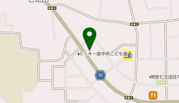 トミザワ薬局 泉店の地図画像