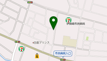 五ツ星薬局の地図画像
