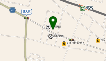 アイン薬局 三木店の地図画像