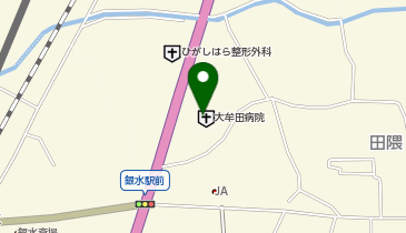 アイン薬局 済生会大牟田病院店の地図画像