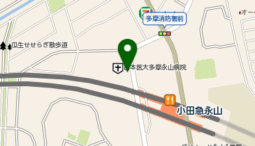 アイン薬局 日本医大多摩永山店の地図画像