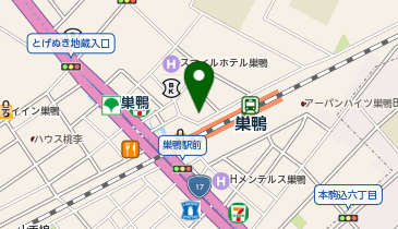 巣鴨やまなみ薬局の地図画像