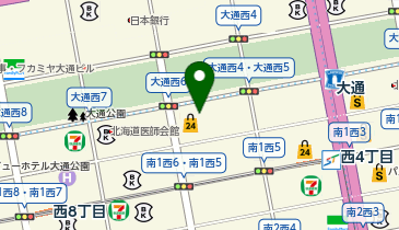 アイン薬局 大通西5丁目店の地図画像