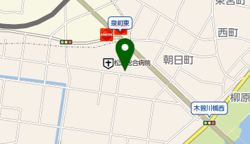 アイン薬局 まつなみ健康増進クリニック店の地図画像