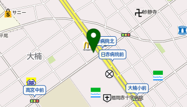 アイン薬局 福岡日赤通り店の地図画像
