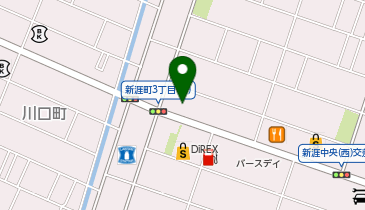 ファーマシィ薬局 新涯の地図画像